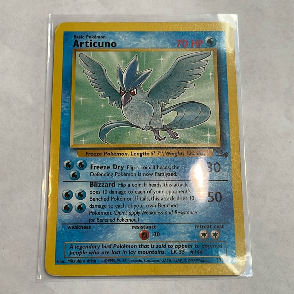 Articuno #17 Pokemon Fossil